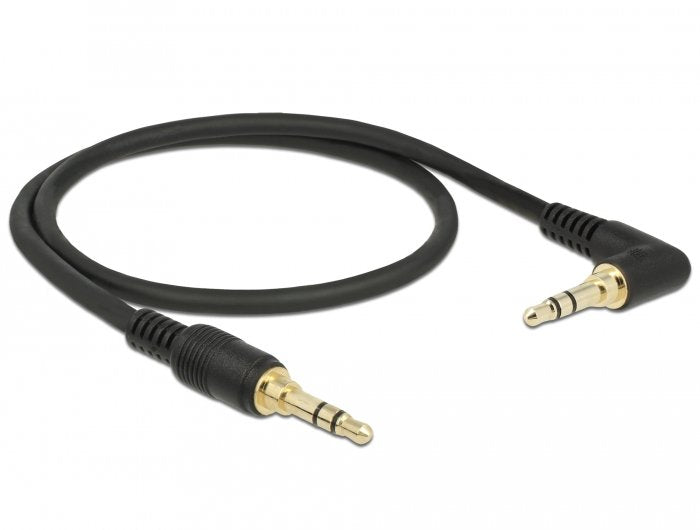EAN 4043619855643 - DeLOCK 85564 cable de audio 0,5 m 3,5mm Negro imagen 1