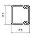 EAN 4012196794171 - Obo Bettermann 6191037 canaleta para cable Bandeja portacables recta Blanco imagen 2