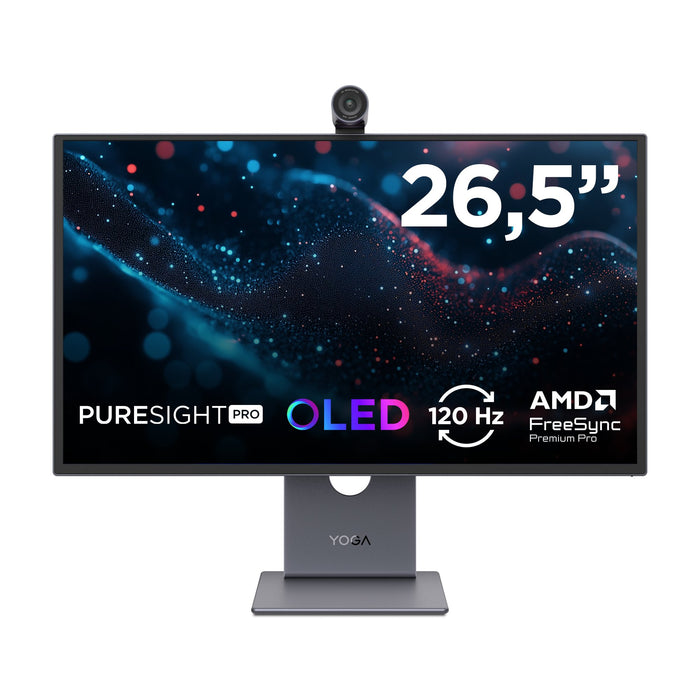 EAN 0199272306696 - Lenovo Yoga Pro 27UD-10 pantalla para PC 67,3 cm (26.5") 3840 x 2160 Pixeles 4K Ultra HD QD-OLED Negro imagen 1
