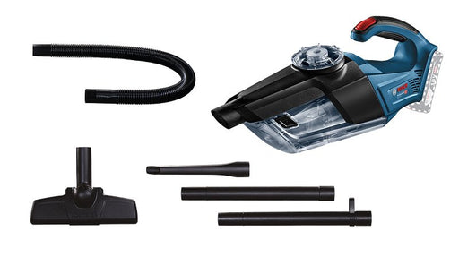 EAN 3165140888677 - Bosch GAS 18V-1 Professional aspiradora de mano Negro, Azul, Rojo, Translúcido Sin bolsa imagen 1