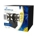 EAN 4260057123527 - MediaRange BOX34-4 funda para discos ópticos Caja transparente para CD 4 discos Negro imagen 1
