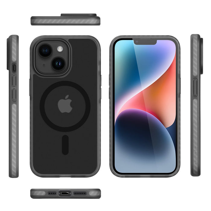 EAN 4250686412680 - nevox StyleShell INVISIO funda para teléfono móvil 17 cm (6.7") Negro imagen 2