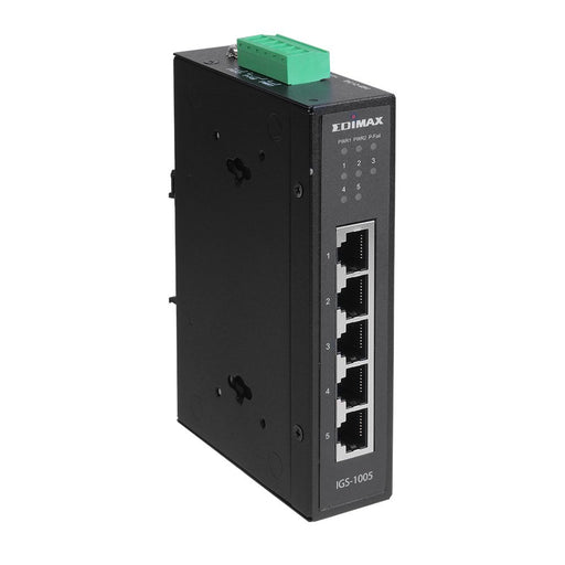 EAN 4717964704672 - Edimax IGS-1005 switch No administrado L2 Gigabit Ethernet (10/100/1000) Negro imagen 2