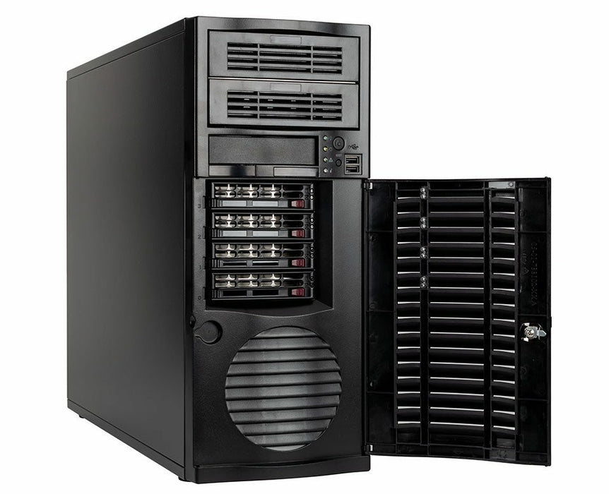 EAN 4250749708330 - bluechip SERVERline T30333s servidor 960 GB Torre Intel Xeon E E-2414 2,6 GHz 32 GB DDR5-SDRAM 668 W imagen 2