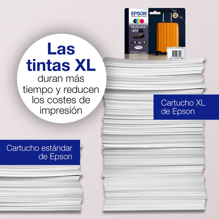 EAN 8715946670393 - Epson 405XL DURABrite Ultra Ink cartucho de tinta 1 pieza(s) Original High (L) Yield Negro imagen 3