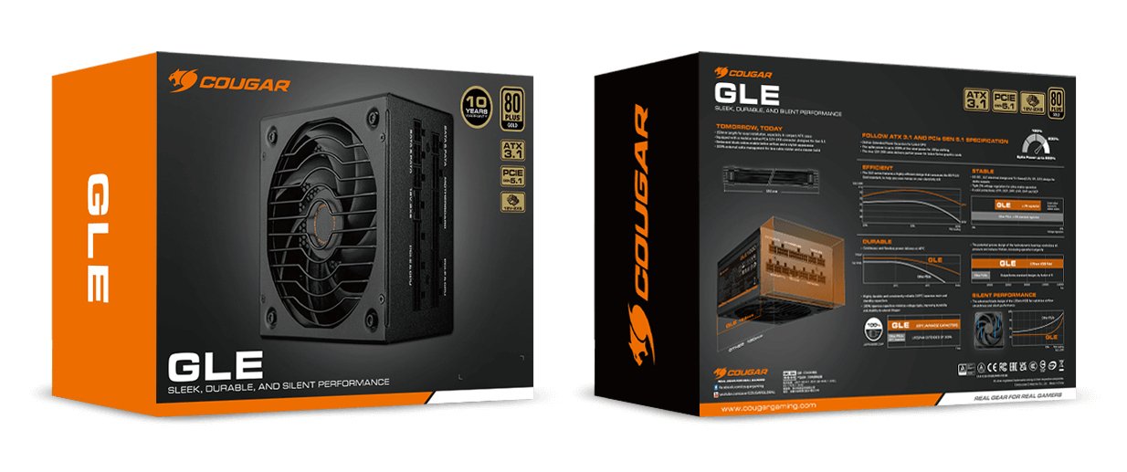 EAN 4710483777646 - COUGAR CGRGLE-1000 unidad de fuente de alimentación 1000 W 20+4 pin ATX ATX Negro imagen 14