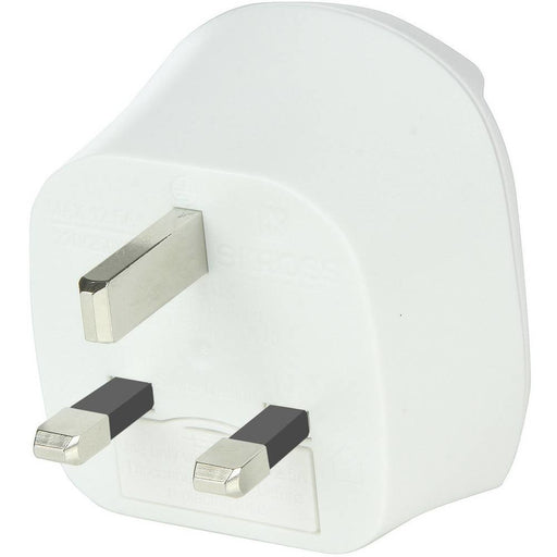 EAN 7640166320265 - Skross 1.500230-E adaptador de enchufe eléctrico Tipo D (RU) Tipo C (Europlug) Blanco imagen 2