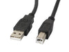 EAN 5901969413502 - Lanberg CA-USBA-11CC-0030-BK cable USB USB 2.0 3 m USB B Negro imagen 1
