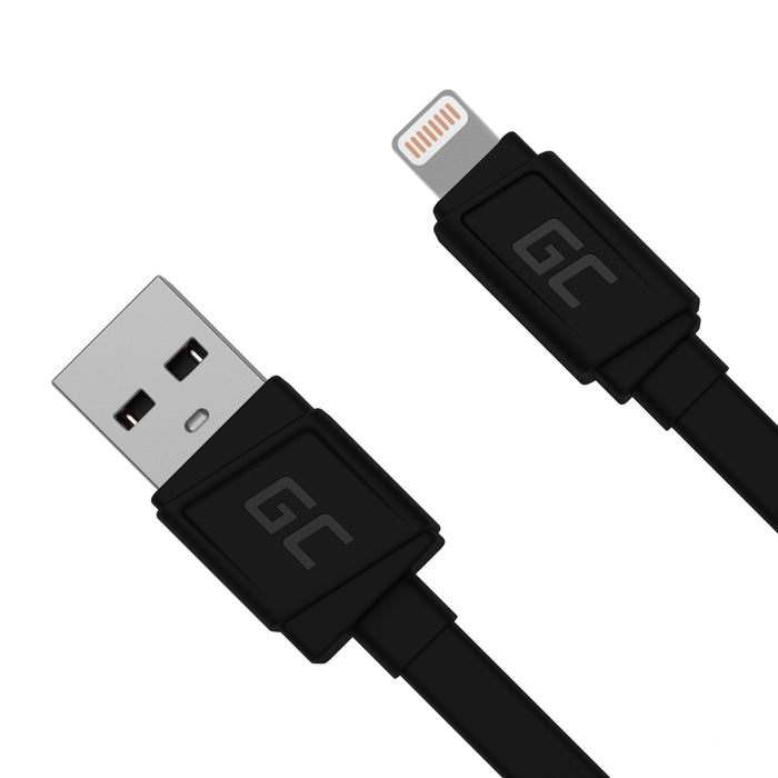 EAN 5903317224938 - Green Cell KABGC02 cable de conector Lightning 0,25 m Negro imagen 1