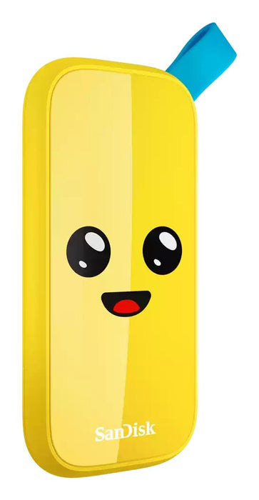 EAN 0619659216078 - SanDisk SDSSDE30-2T00-G25F unidad externa de estado sólido 2 TB USB Tipo C 3.2 Gen 2 (3.1 Gen 2) Amarillo imagen 3