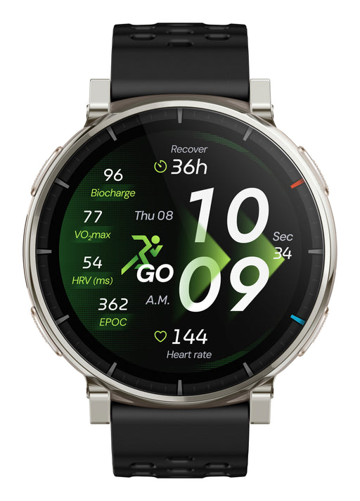 EAN 6972596109792 - Amazfit Active 3 3,35 cm (1.32") AMOLED Digital 466 x 466 Pixeles Pantalla táctil Oro GPS (satélite) imagen 2