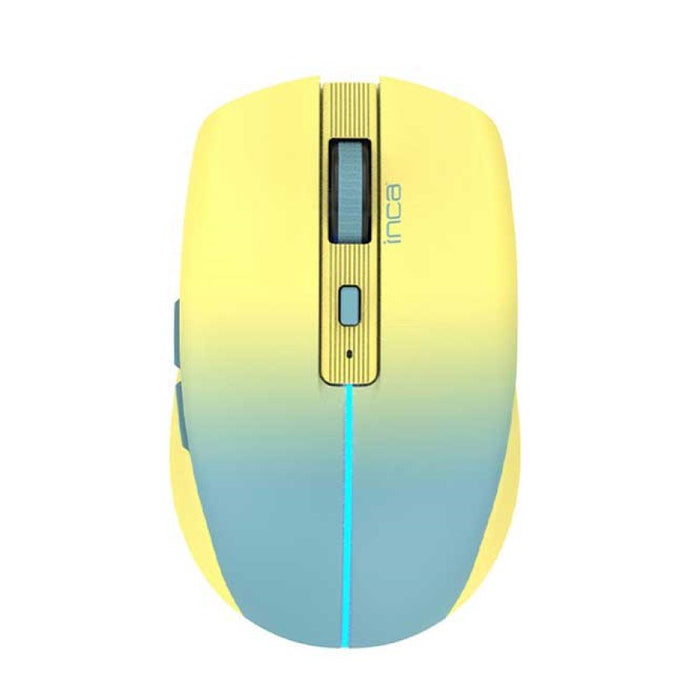 EAN 8681949014093 - Inca IWM-511RS ratón Oficina mano derecha RF Wireless + Bluetooth + USB Type-C Óptico 1600 DPI imagen 1