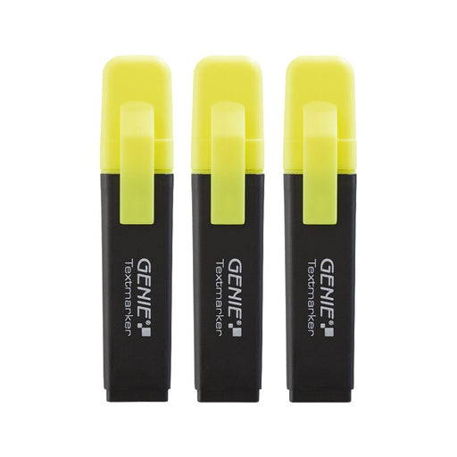 EAN 4015468400206 - Genie 40020 marcador 3 pieza(s) Punta de cincel Amarillo imagen 1
