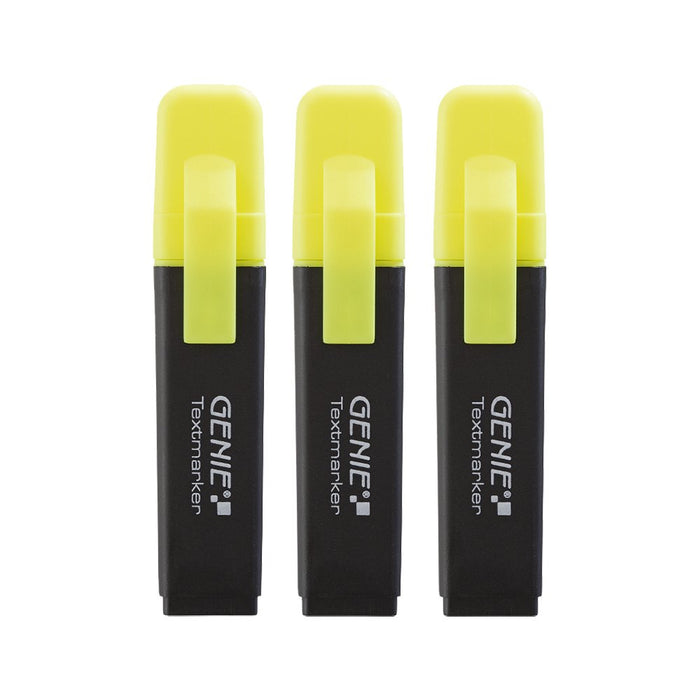 EAN 4015468400206 - Genie 40020 marcador 3 pieza(s) Punta de cincel Amarillo imagen 1