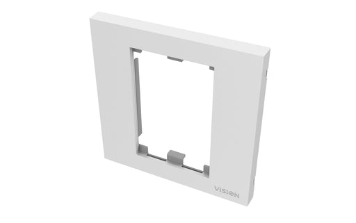 EAN 3446602000005 - Vision TC3 SURR1G placa de pared y cubierta de interruptor Blanco imagen 1