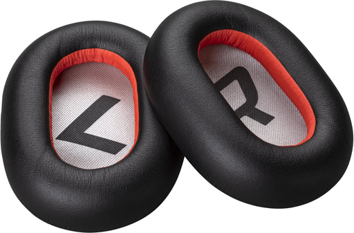 EAN 17229171749 - HP Poly Voyager 8200 Black Leatherette Ear Cushions (2 Pieces) Juego de fundas protectoras desechables imagen 1