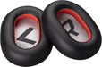 EAN 0197497572179 - HP Poly Voyager 8200 Black Leatherette Ear Cushions (2 Pieces) Juego de fundas protectoras desechables imagen 1