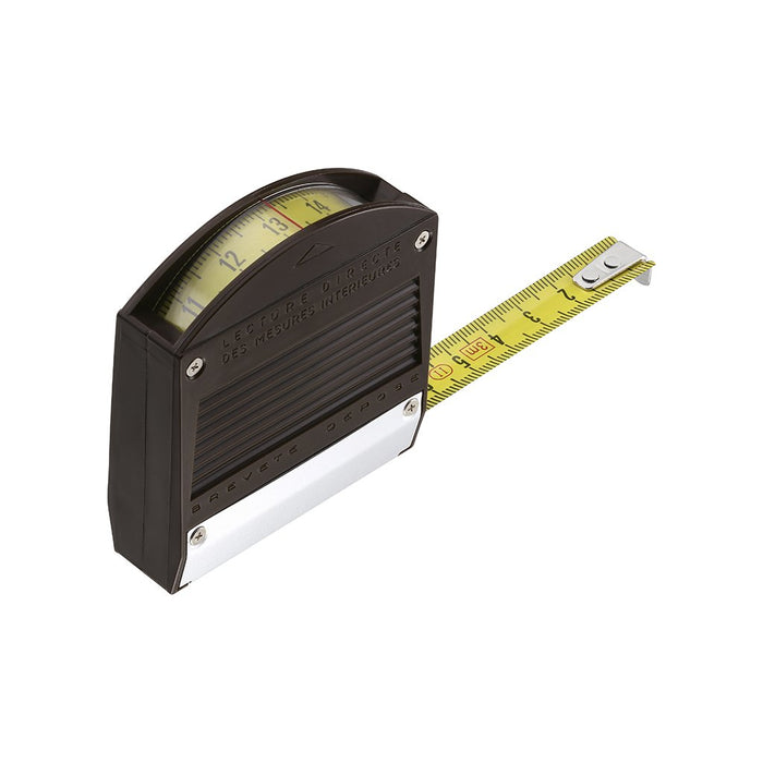 EAN 3253561321252 - Stanley Panoramic cinta métrica 3 m Metal, Sintético Negro, Acero inoxidable imagen 1