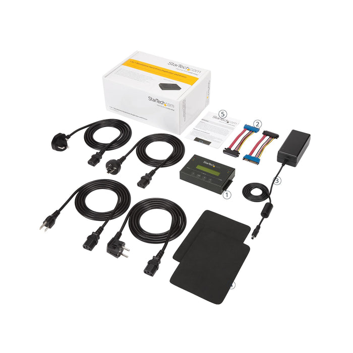EAN 0065030852586 - StarTech.com SATDUP11 duplicador de datos y soporte Duplicador de HDD (discos duros) Negro 1 copias imagen 8