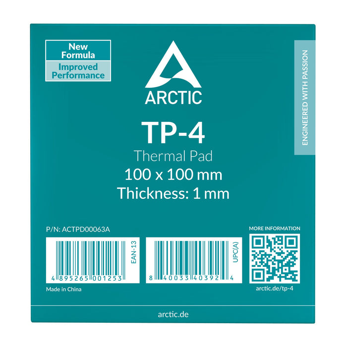 EAN 4895265001253 - ARCTIC TP-4 compuesto disipador de calor Parche térmico imagen 2