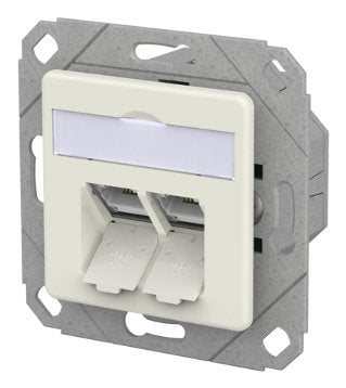 EAN 4251394673004 - METZ CONNECT 130E381102-I toma de corriente RJ-45 Blanco imagen 1