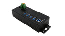 EAN 4718359118623 - EXSYS EX-1186HMVS-2 hub de interfaz USB 3.2 Gen 1 (3.1 Gen 1) Type-B 5000 Mbit/s Negro imagen 1