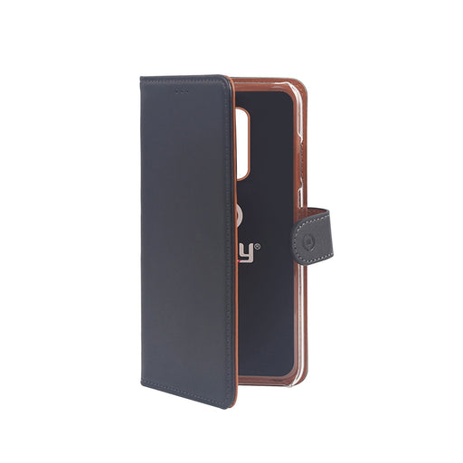EAN 8021735752509 - Celly Wally funda para teléfono móvil 16,5 cm (6.5") Folio Negro, Marrón imagen 1