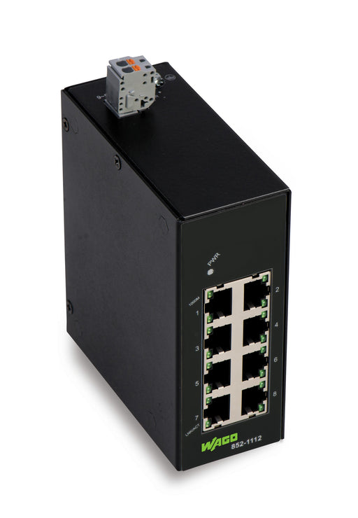 EAN 4055143500180 - Wago 852-1112 switch Gigabit Ethernet (10/100/1000) Negro imagen 1
