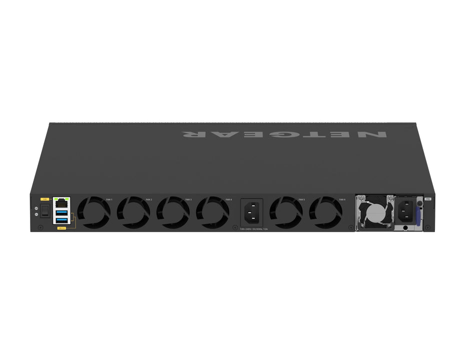 EAN 606449165197 - NETGEAR M4350-40X4C Gestionado L3 10G Ethernet (100/1000/10000) Energía sobre Ethernet (PoE) 1U Negro imagen 4