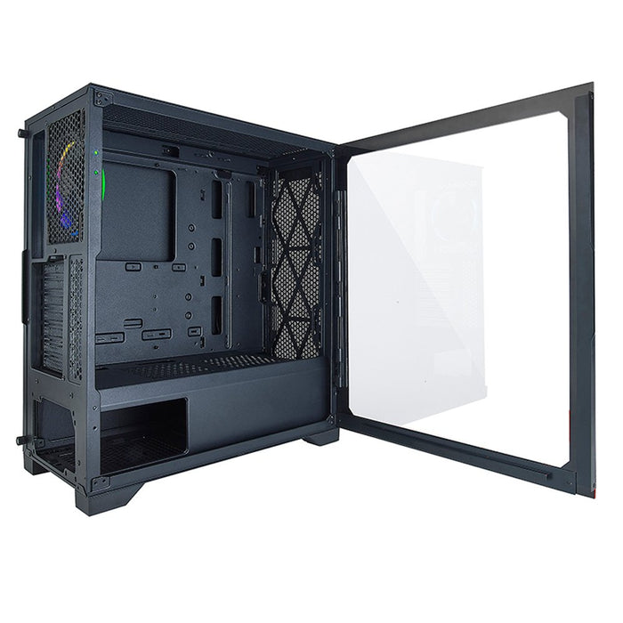 EAN 4712839551801 - Azza HIVE 450 Midi Tower Negro imagen 6