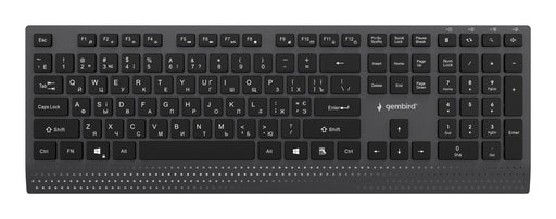 EAN 8716309137935 - Gembird KB-MCH-06 teclado Hogar / Oficina USB QWERTY Internacional de EE.UU., Ucranio, Ruso Negro imagen 1