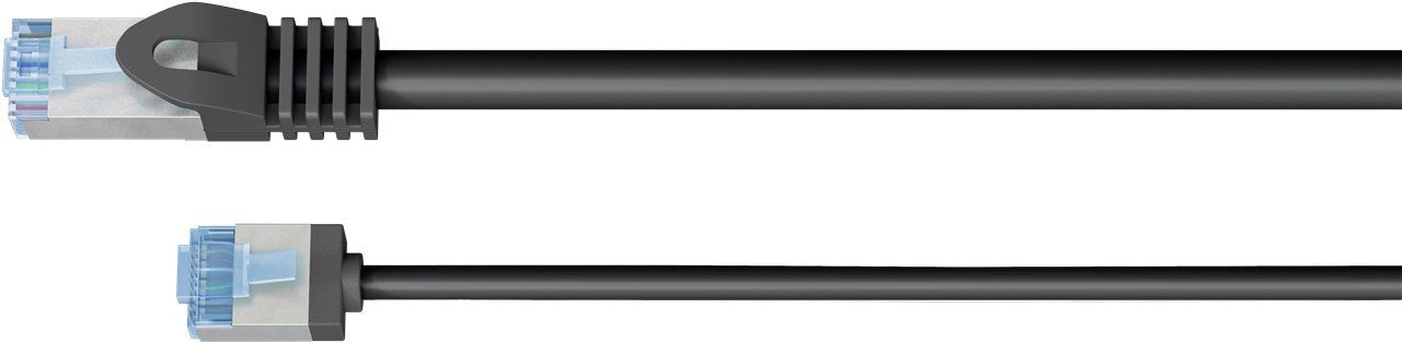 EAN 4040849743238 - Goobay 74323 cable de red Negro 10 m Cat6a U/FTP (STP) Alrededor imagen 2