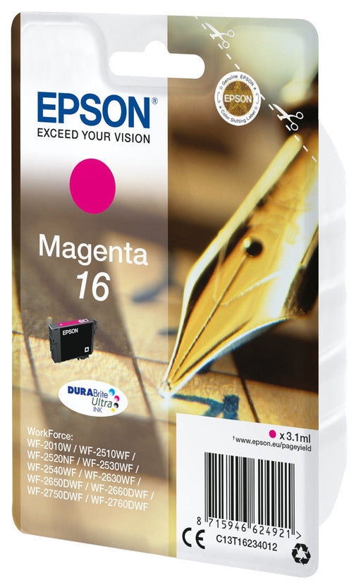 EAN 5057454546863 - Epson Pen and crossword C13T16234012 cartucho de tinta 1 pieza(s) Original Rendimiento estándar imagen 2