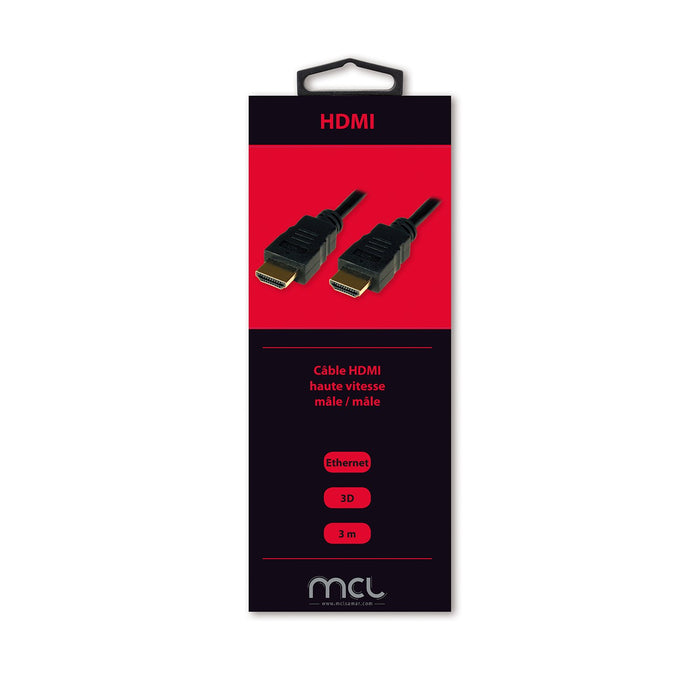 EAN 3700224752255 - MCL MC385EZ-3M cable HDMI HDMI tipo A (Estándar) Negro imagen 2