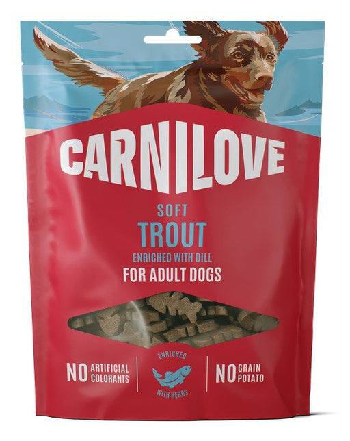 EAN 8595602582631 - CARNILOVE SOFT Perro Snacks Trucha 200 g imagen 1