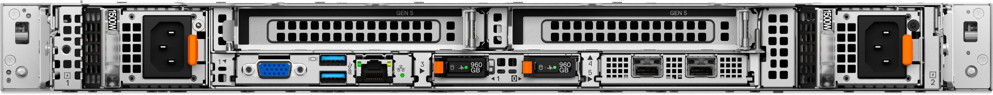 EAN 5397184980552 - DELL PowerEdge R470 servidor 960 GB Bastidor (1U) Intel Xeon 6 6517P 3,2 GHz 32 GB DDR5-SDRAM 1100 W imagen 4