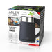 EAN 5903887809689 - Adler AD 1372B tetera eléctrica 0,6 L 800 W Negro, Metálico imagen 12