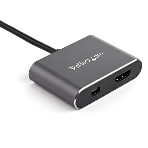 EAN 65030884365 - StarTech.com CDP2HDMDP Adaptador gráfico USB 3840 x 2160 Pixeles Negro, Gris imagen 2