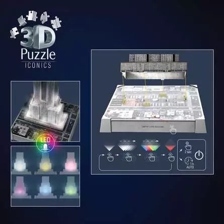 EAN 4005555080268 - Ravensburger 12008026 puzzle Puzle 3D 216 pieza(s) Edificios imagen 8
