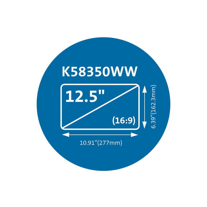 EAN 0085896583509 - Kensington K58350WW filtro para monitor 31,8 cm (12.5") Portátil imagen 13