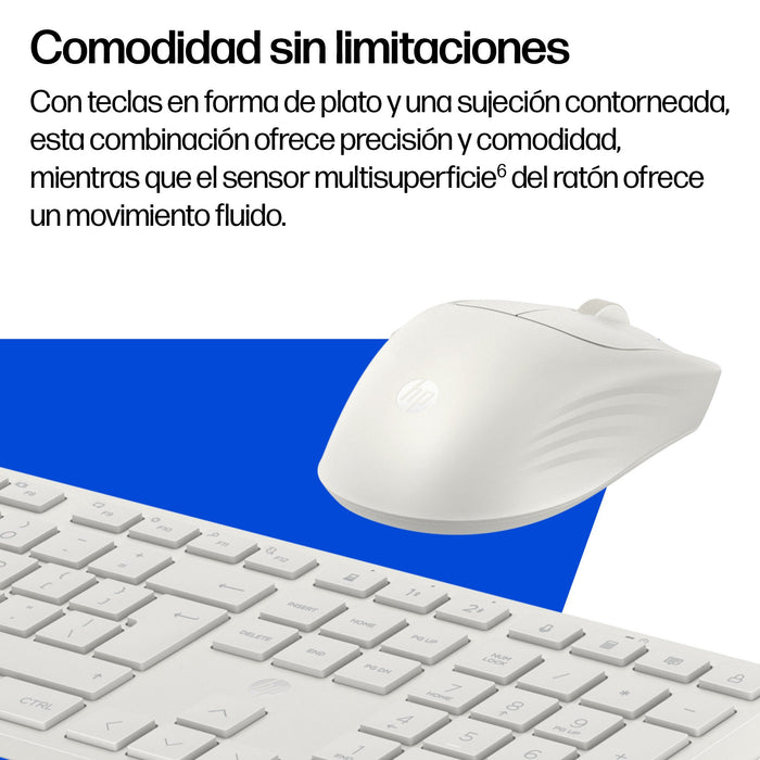 EAN 0198990955261 - HP Multi-Device Dual-Mode Mouse and Keyboard Combo 495C teclado Ratón incluido Hogar / Oficina USB + RF W imagen 4