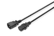EAN 4016032311898 - Digitus AK-440201-018-S cable de transmisión Negro 1,8 m IEC C14 IEC C13 imagen 1
