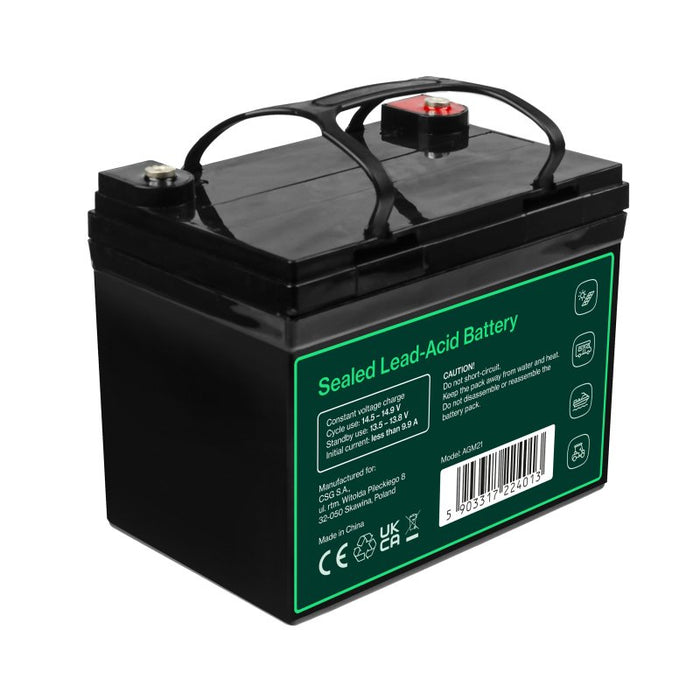 EAN 5904326376274 - Green Cell AGM12V33AH-J batería para sistema ups Sealed Lead Acid (VRLA) 12 V 33 Ah imagen 2