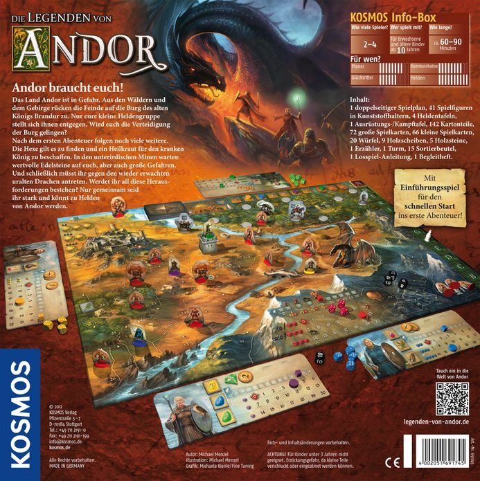 EAN 4002051691745 - Kosmos 69174 juego de tablero Juego de mesa Interpretación de roles imagen 2