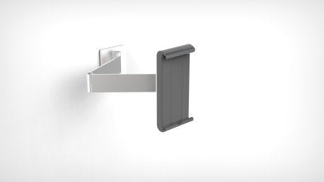 EAN 4005546979687 - Durable 893423 soporte Soporte activo para teléfono móvil Tablet/UMPC Plata imagen 2