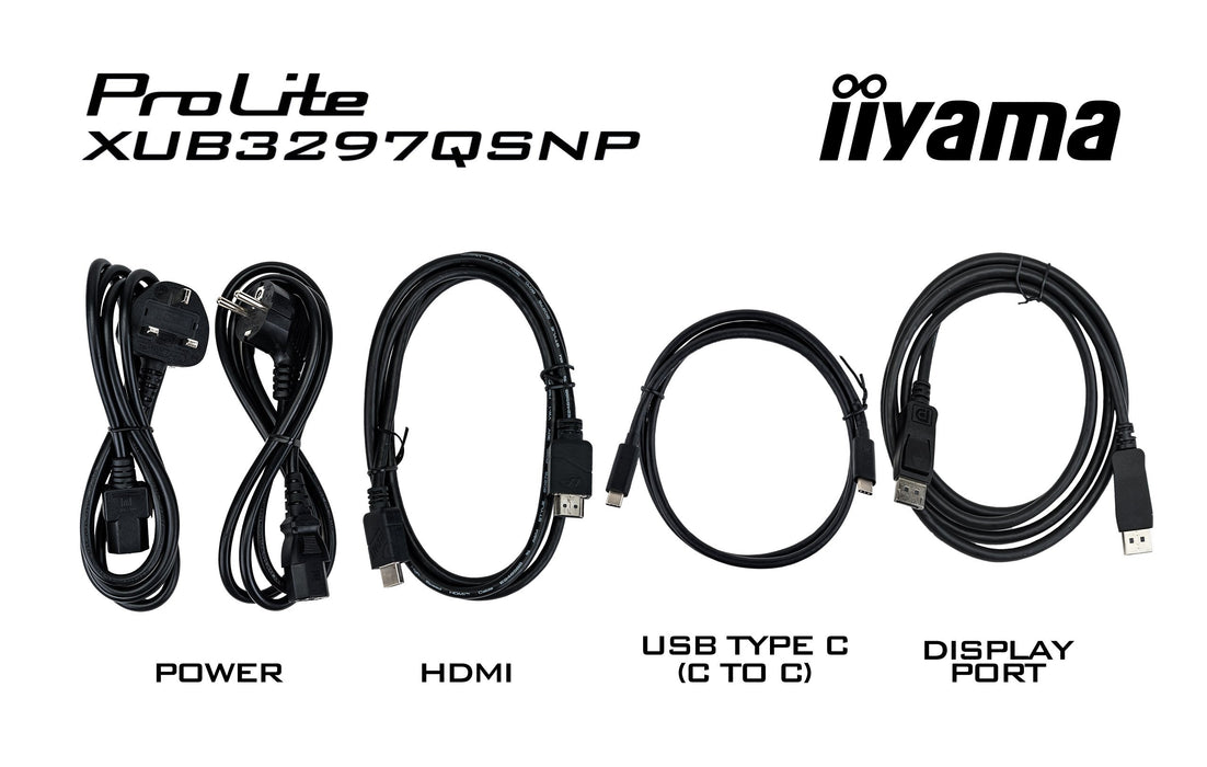 EAN 4948570124435 - iiyama ProLite XUB3297QSNP-B1 pantalla para PC 81,3 cm (32") 2560 x 1440 Pixeles Quad HD LED Negro imagen 4