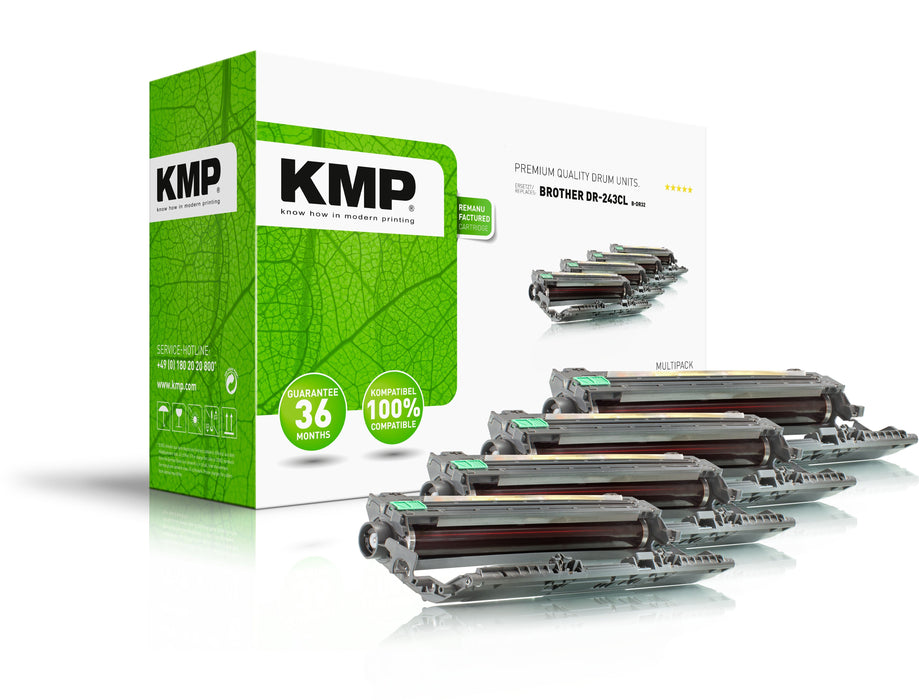 EAN 4011324373080 - KMP B-DR32 cartucho de tóner 4 pieza(s) Compatible imagen 1