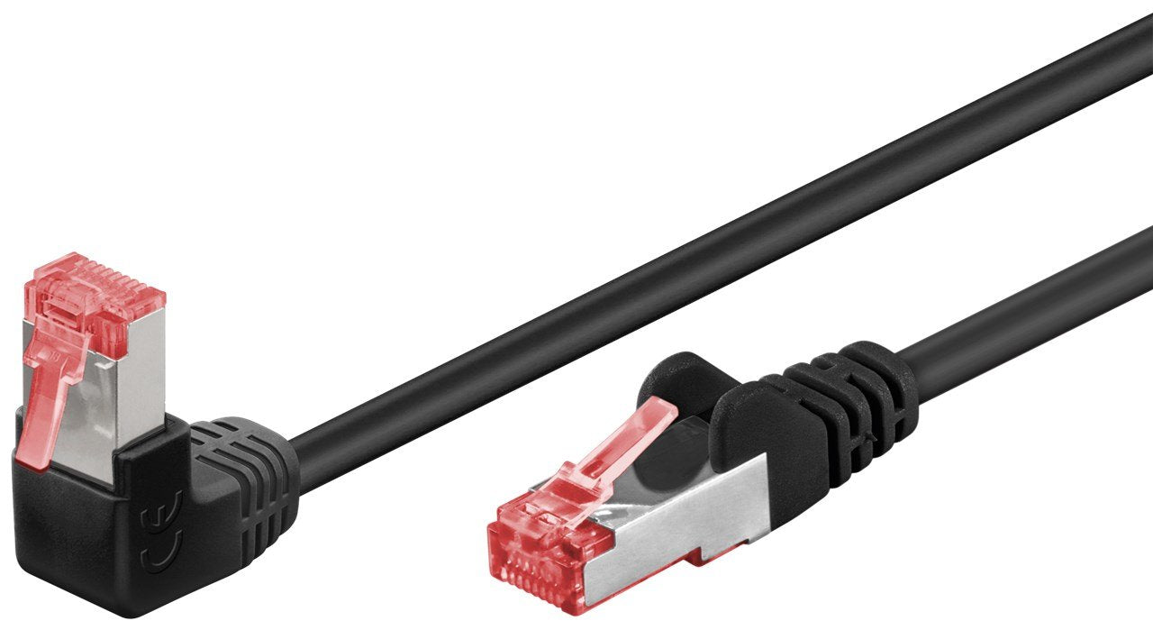 EAN 4040849515446 - Goobay 51544 cable de red Negro 2 m Cat6 S/FTP (S-STP) imagen 1