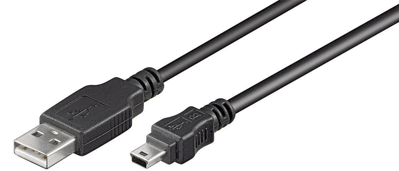 EAN 5705965857557 - Microconnect USBAMB52 cable USB USB 2.0 1,8 m USB A Mini-USB B Negro imagen 1