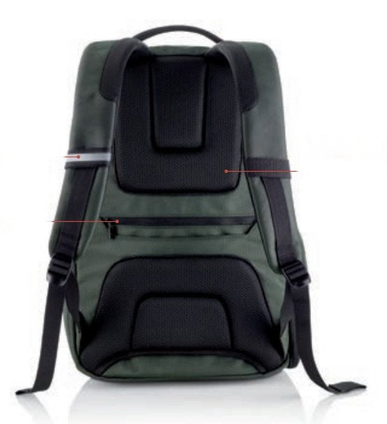 EAN 8422593169810 - Miquelrius MR16981 mochila City backpack Verde Poliéster imagen 2
